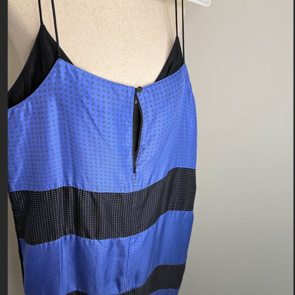 Rag & Bone Blue Silk Mini Dress - XS | US 2 | Retail $460 - Picture 6 of 7